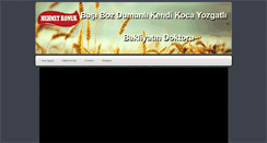 Desktop Screenshot of mehmetkonukbakliyat.com